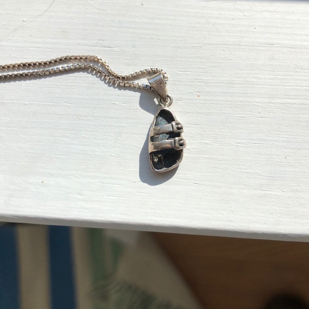 PRICE REDUCED Birkenstock charm and necklace